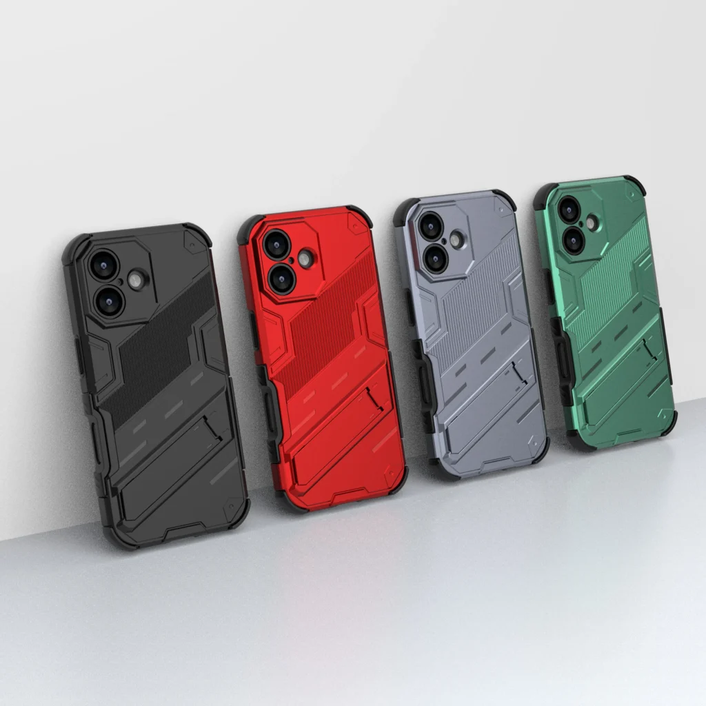Industrial punk TPU+PC magnetic waterproof phone case
