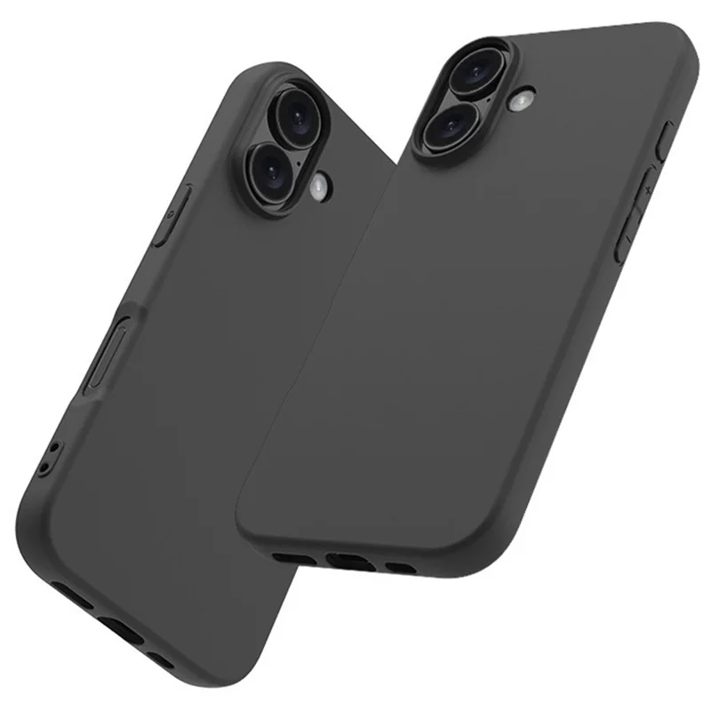 For iPhone 16 Plus TPU Case Matte Mobile Phone Protective Cover - 3
