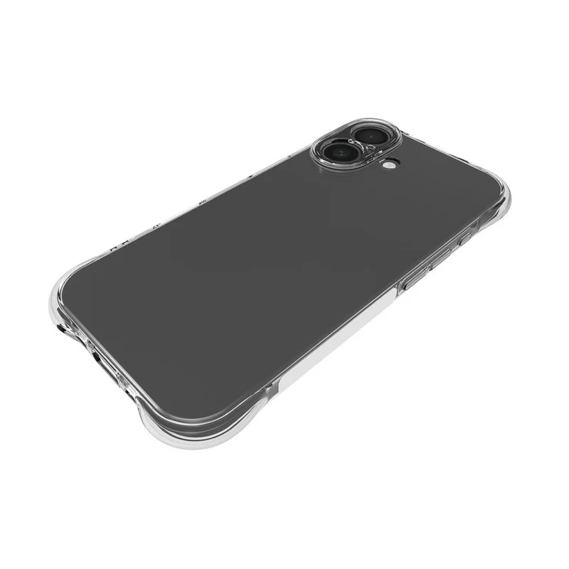 For iPhone 17 TPU Phone Case Non Slip Transparent Mobile Phone Cover - 3