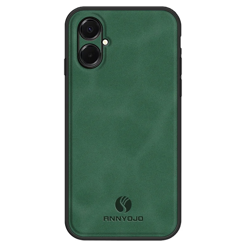 ANNYOJO For Samsung Galaxy A07 4G Case PU Leather + PC + TPU Anti Drop Phone Back Cover - Green - 1