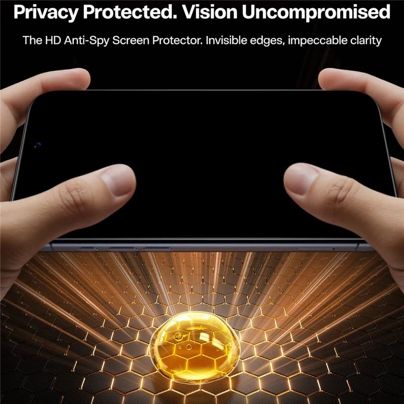 TORRAS Glassgo For iPhone 17 Pro Max Anti Spy Screen Protector Tempered Glass Private Film with Auto-Align Frame - 6