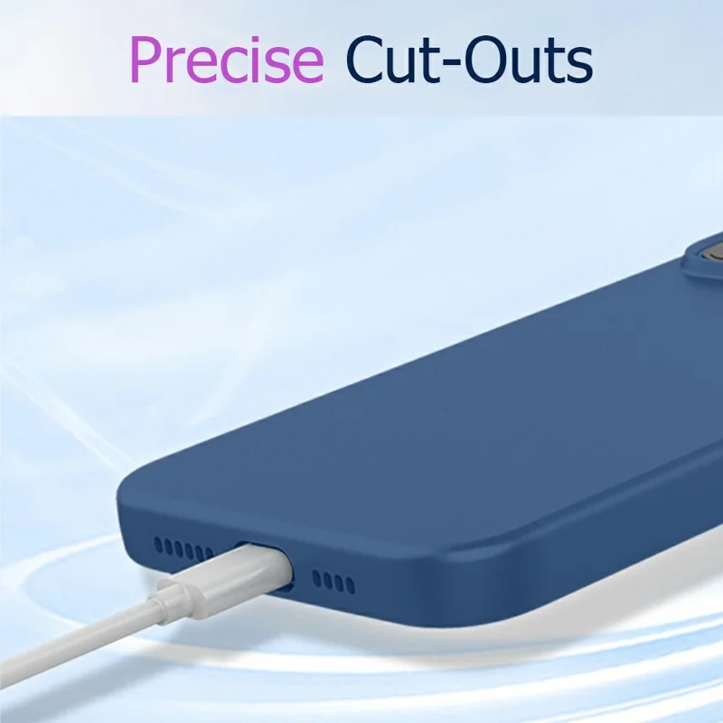 For iPhone 17 Case Soft TPU Shockproof Protective Phone Cover - Blue - 6