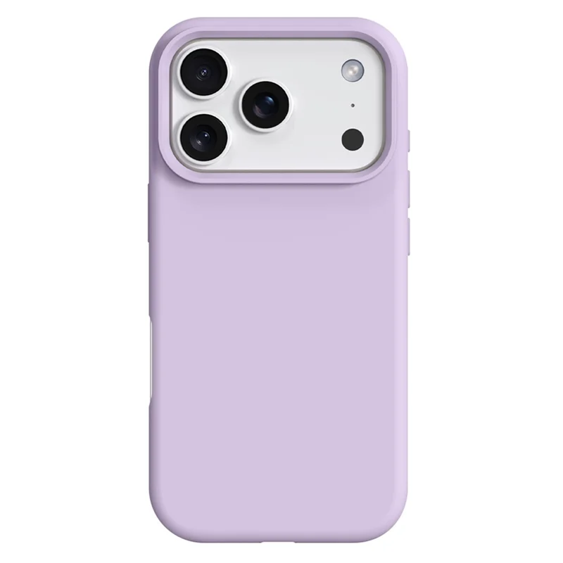 For iPhone 18 Pro Max / 17 Pro Max Case Compatible with MagSafe Liquid Silicone + PC Phone Cover - Light Purple - 1