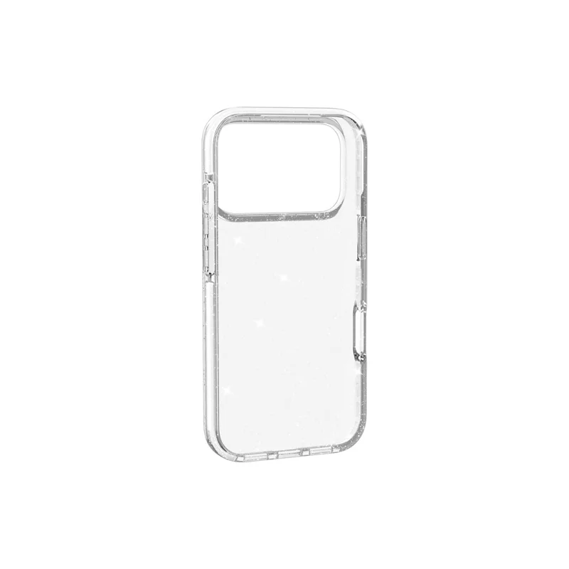 For iPhone 18 Pro Max Glitter Case PC Back TPU+TPE Frame Bling Sparkle Shockproof Cover - 10