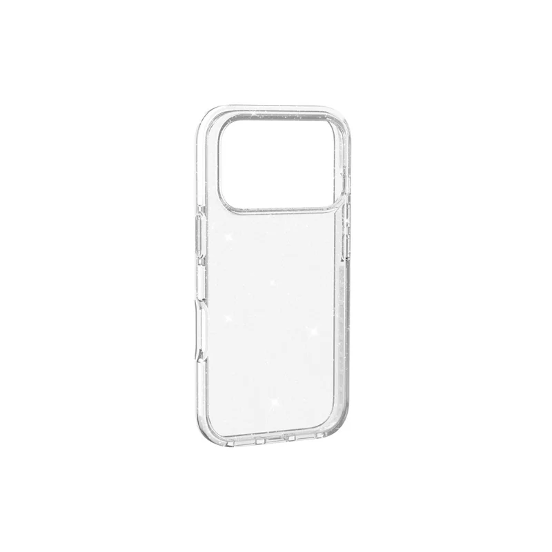 For iPhone 18 Pro Max Glitter Case PC Back TPU+TPE Frame Bling Sparkle Shockproof Cover - 11