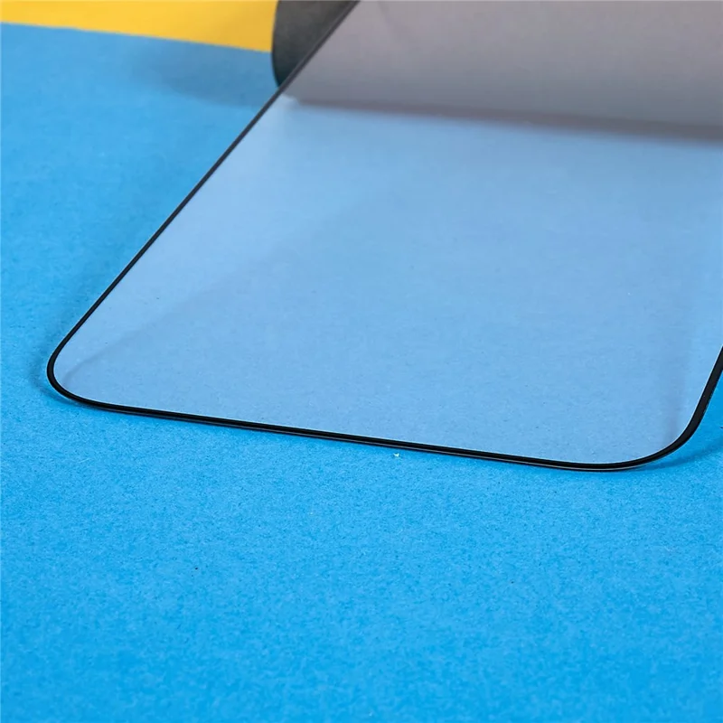 For iPhone 16 Pro Screen Protector Silk Printing Full Coverage Tempered Glass - 5