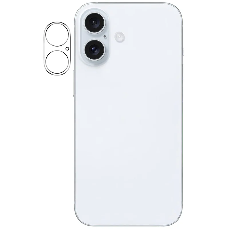 For iPhone 16 / 16 Plus Camera Lens Protector Tempered Glass Full Coverage Anti-Explosion Lens Film - 2