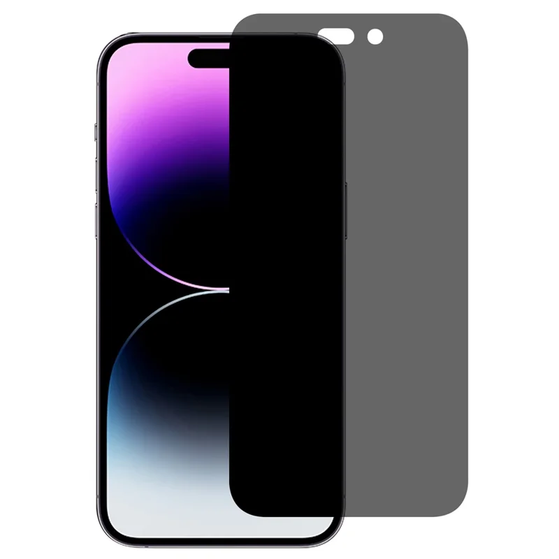 For iPhone 16 Pro Max Anti-spy Tempered Glass Screen Protector Anti-scratch Full Coverage Screen Film - 1