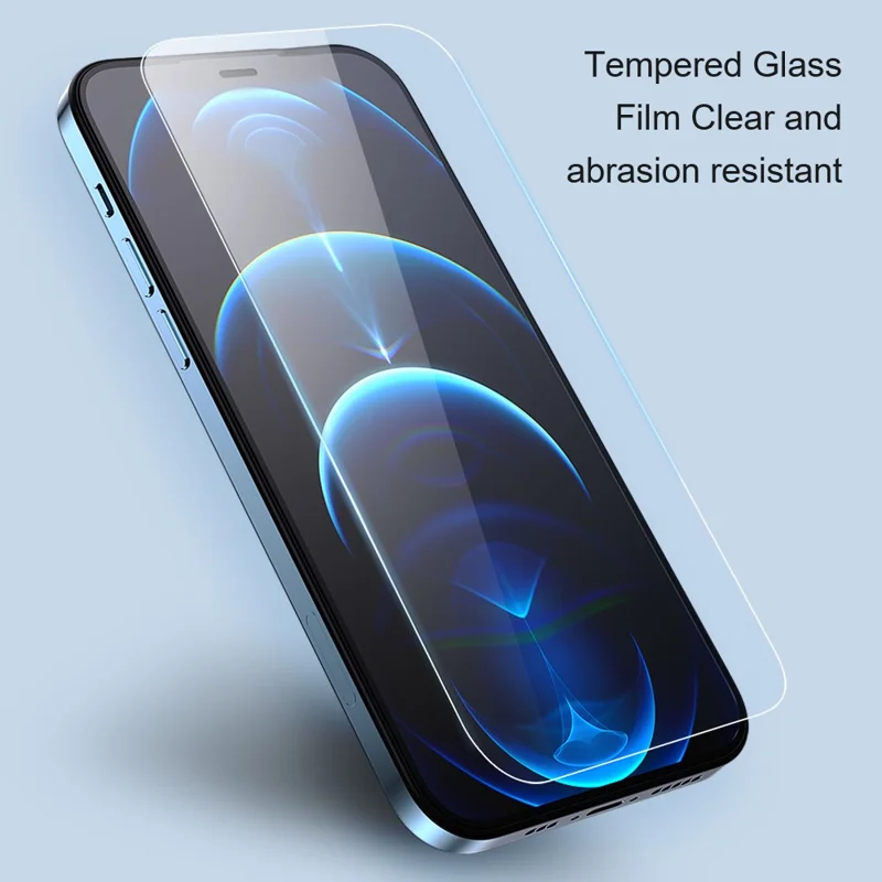 AMORUS For iPhone 17e / 16e Screen Protector 2.5D Arc Edge 9H High Aluminum-Silicon Glass Film - 7