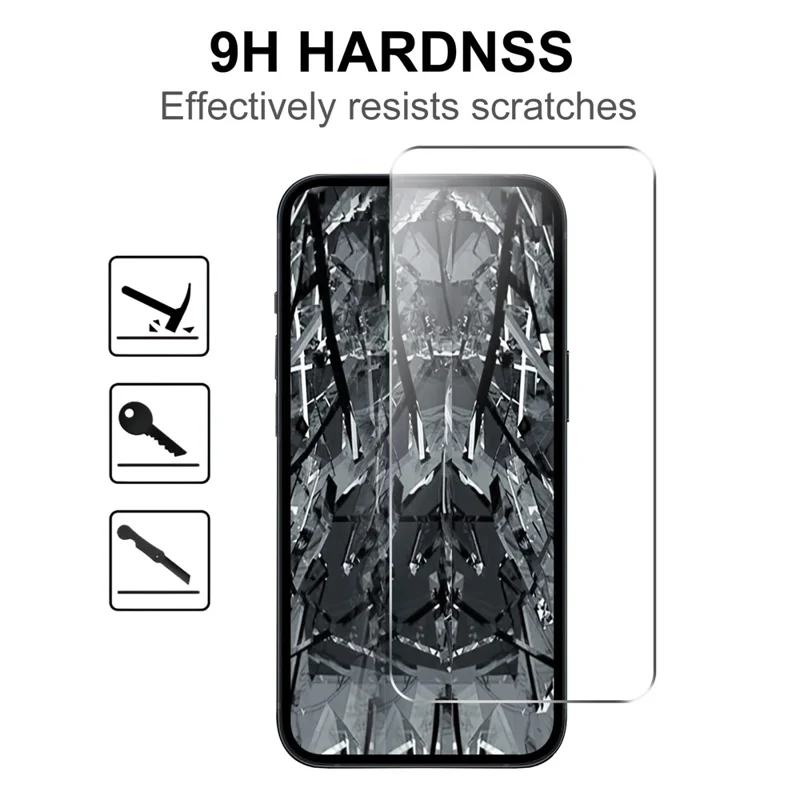 For iPhone 17 Pro Max Screen Protector 2.5D HD Tempered Glass Film - 2