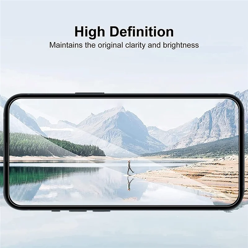 For iPhone 17 Pro Max Screen Protector 2.5D HD Tempered Glass Film - 4