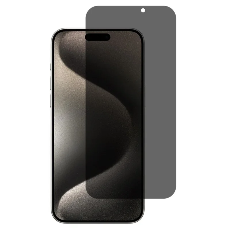 For iPhone Air Anti-Spy Tempered Glass Screen Protector Full Covering Scratch-Resistant Film - 1
