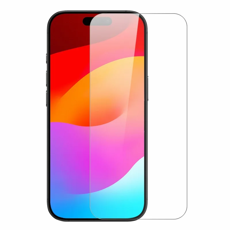 NORTHJO A+ For iPhone 17 Screen Protector Clarity 0.3mm 2.5D Tempered Glass Film - 1