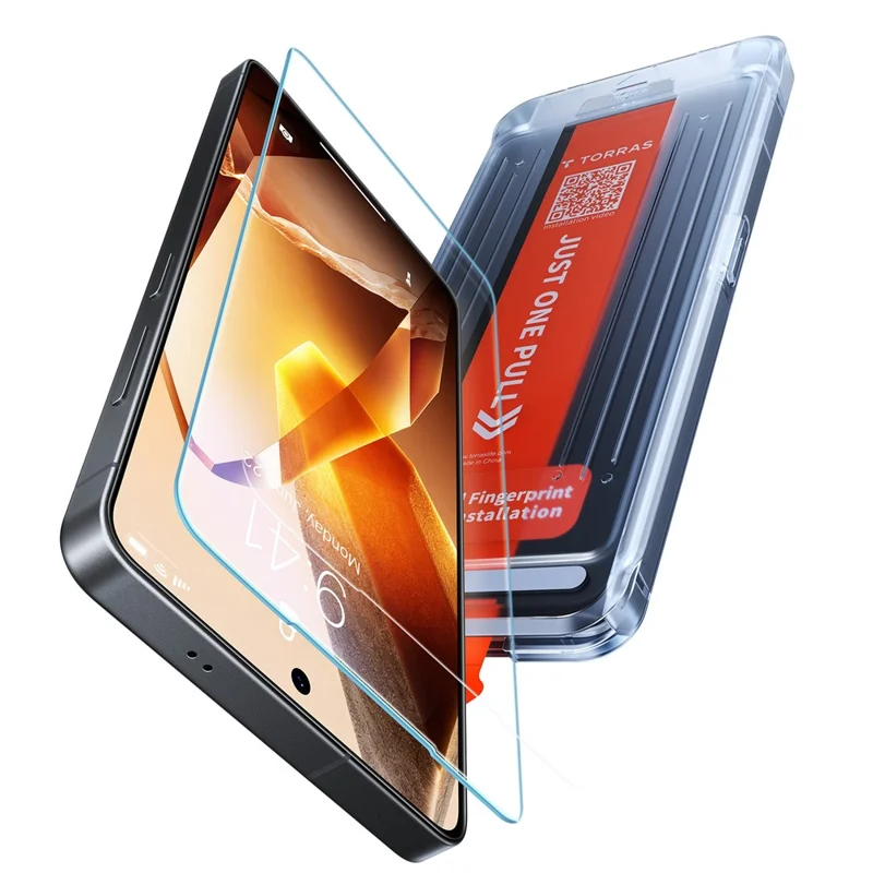 TORRAS For Samsung Galaxy S26 Ultra Glassgo Screen Protector Tempered Glass HD Film with Automatic Dust Removal Tool - Clear - 1