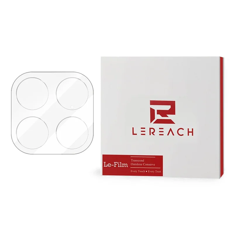 LEREACH For Xiaomi 17T Pro Camera Lens Protector 0.3mm Ultra Thin Full Cover Tempered Glass Lens Film - Transparent - 1