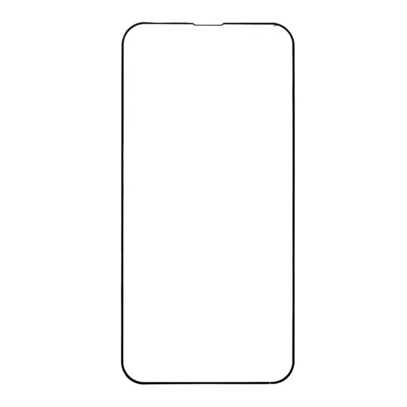 For iPhone 18 Pro Max Screen Protector Silk Printing Full Glue Full Coverage Tempered Glass Screen Film - Black Edge - 2