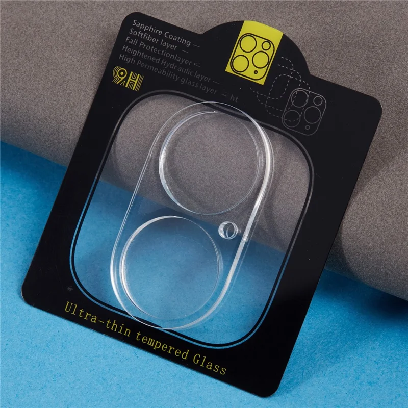 For iPhone 18 Camera Lens Protector High Clarity Tempered Glass Lens Film - Transparent - 5