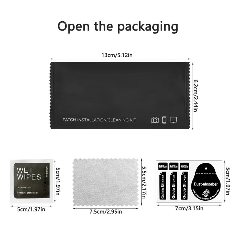 For iPhone 18 HD Full Screen Protector Silk Printing Black Edge High Aluminium-silicon Glass Film - Transparent - 10
