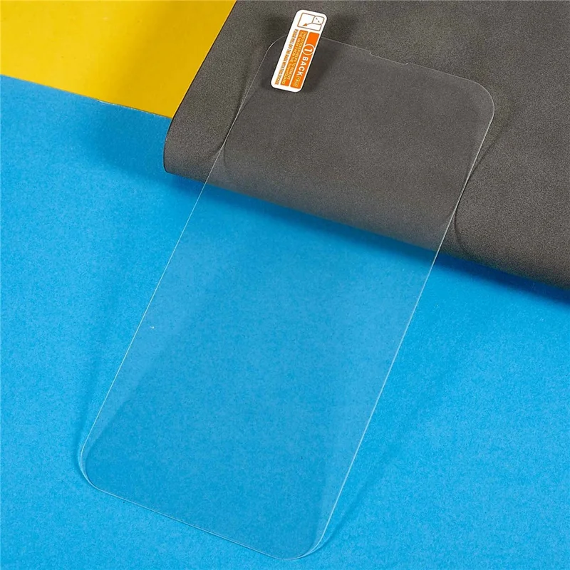 For iPhone 15 Plus Screen Protector 0.3mm Arc Edge Clear Tempered Glass Anti-scratch Protection Film - 6
