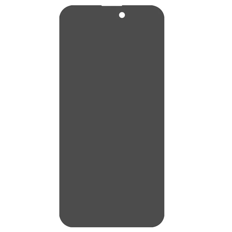 For iPhone 15 Pro Max Privacy Screen Protector 180-Degree Anti-Spy Tempered Glass Full Coverage Film - 2