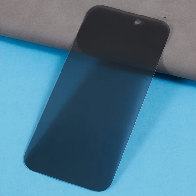 For iPhone 15 Pro Max Privacy Screen Protector 180-Degree Anti-Spy Tempered Glass Full Coverage Film - 3
