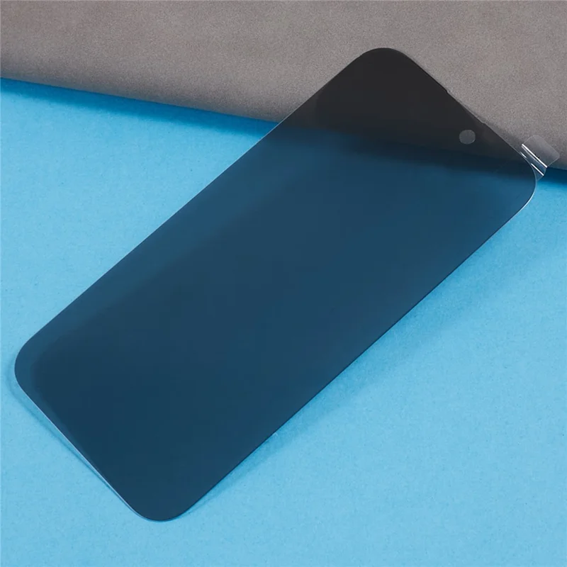 For iPhone 15 Privacy Screen Protector 180-Degree Anti-Spy Tempered Glass Full Coverage Film - 6