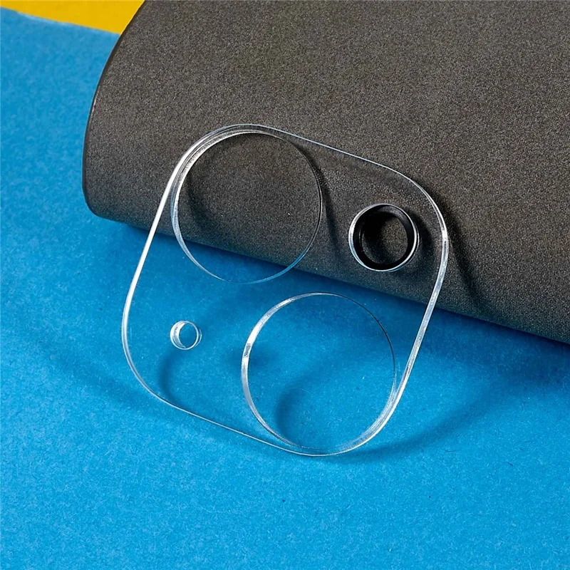 3D Camera Lens Protector for iPhone 15 / 15 Plus , Tempered Glass HD Clear Phone Camera Lens Film - 3
