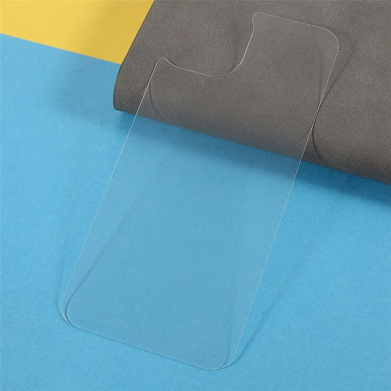 For iPhone 15 Pro Max Phone Back Cover Film 0.3mm Arc Edge Anti-scratch Back Protector - 3