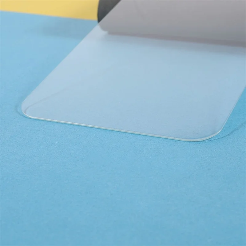 For iPhone 15 Pro Max Phone Back Cover Film 0.3mm Arc Edge Anti-scratch Back Protector - 5