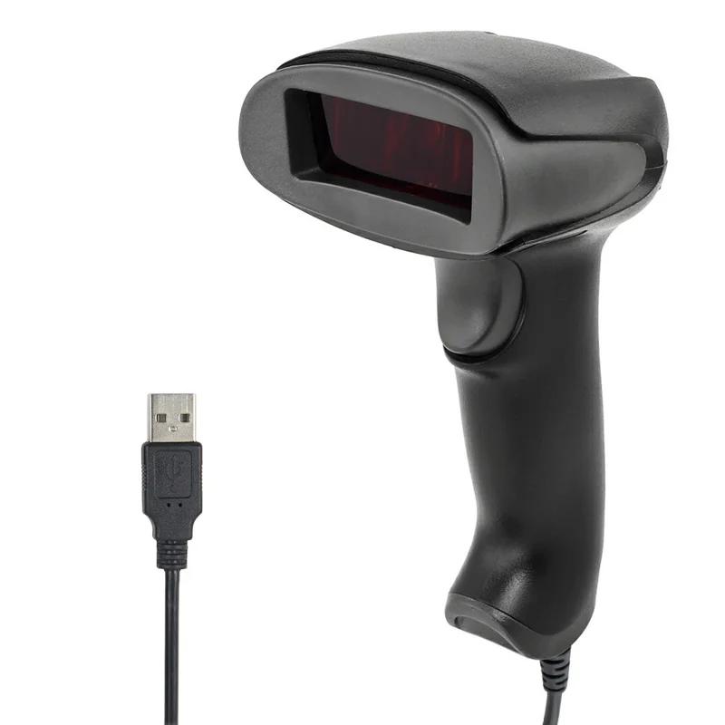 NETUM F1900 Wireless Red Light Bar Code Scanner Reader Handheld Portable Barcode Scanner for Shops Warehouses - 1